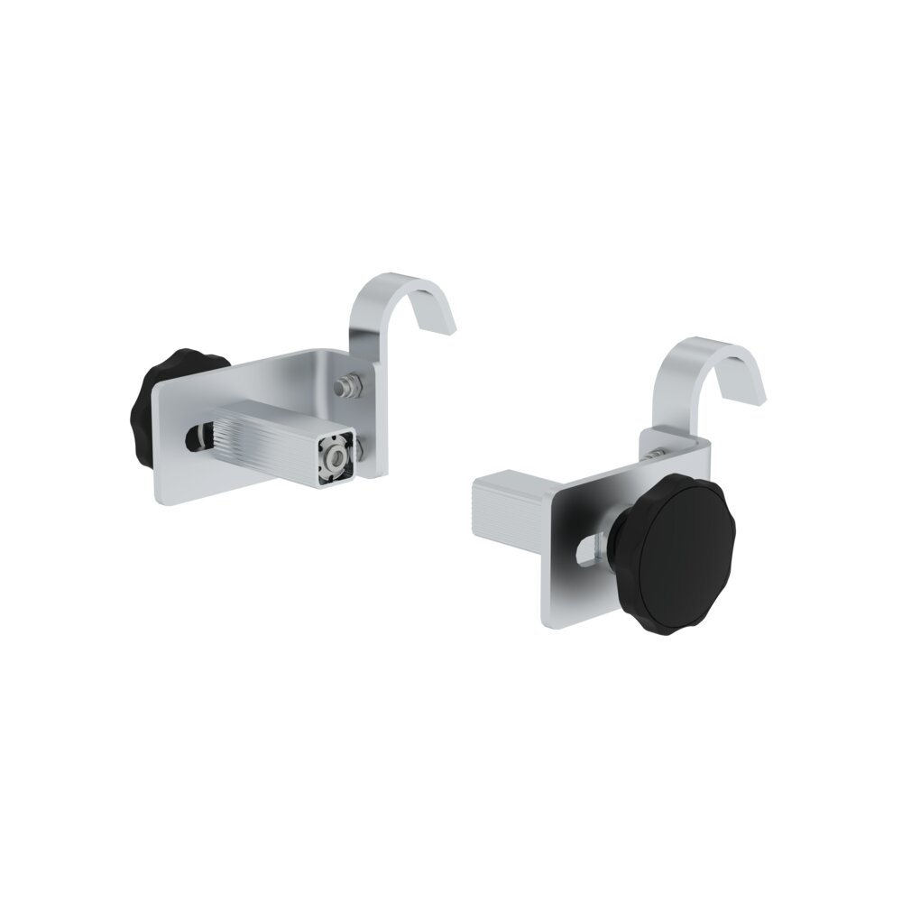 Dispositivo di sicurezza per testata Munk per pioli e fori per gradini ø 36 mm della Günzburger Steigtechnik Dispositivo di sicurezza per la testa della scala Munk per pioli e fori per gradini, della categoria protezione anticaduta, numero articolo 019310