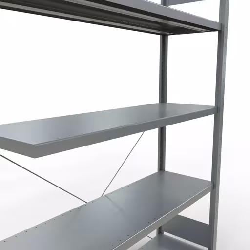 Figure n° 14 de l'article étagère supplémentaire pour système enfichable 2000x1300x400 mm, type 250 kg, galvanisée du groupe de produits système enfichable de la marque Schulte Lagertechnik