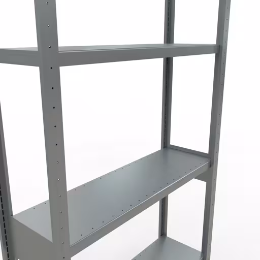 Scaffale base, scaffale, sistema a innesto MULTIplus250, 3000 x 1000 x 300 mm (AxLxP), 7 ripiani, barre longitudinali, zincato con l'articolo n. 12932-LR Scaffale base, scaffale, sistema a innesto MULTIplus250, 3000 x 1000 x 300 mm (AxLxP), 7 ripiani, barre longitudinali, zincato di Schulte Lagertechnik della categoria Sistema a innesto