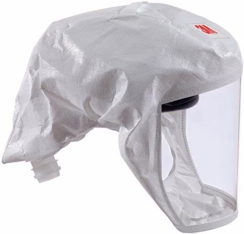 Cagoule jetable légère Versaflo S-133 EN 166:2:F:3 TH3 taille L PP blanc 3M de la catégorie Masques et filtres respiratoires avec la référence 4701001007