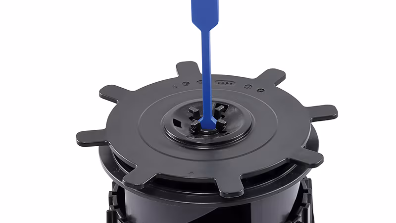 TERRASYS ErgoSpeed® Clé d'ajustement Spule, Maschine, Rotor, Spirale