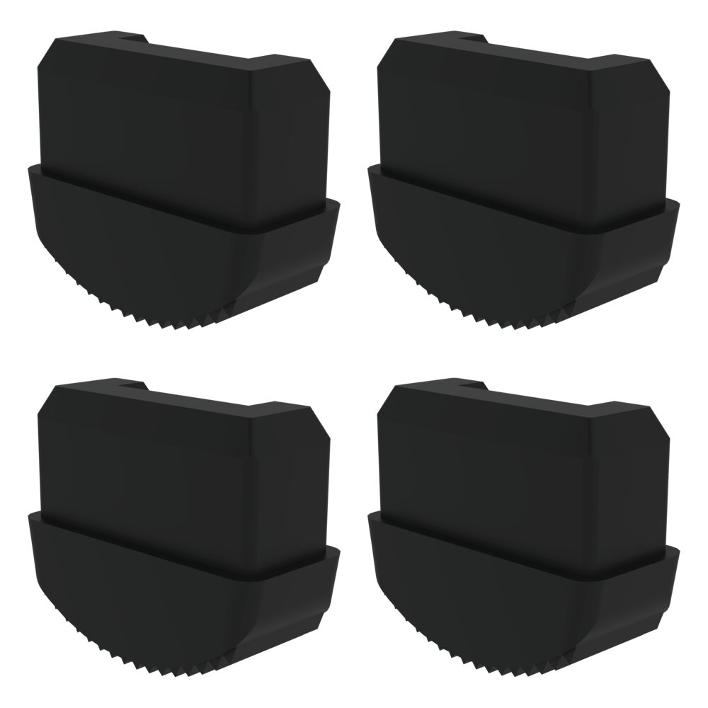 Chaussure intérieure Munk pour escaliers à plateforme pour limons dimensions 57x24 mm de Günzburger Steigtechnik Chausson intérieur Munk pour escaliers à plateforme, catégorie « Escaliers à plateforme », référence 019246