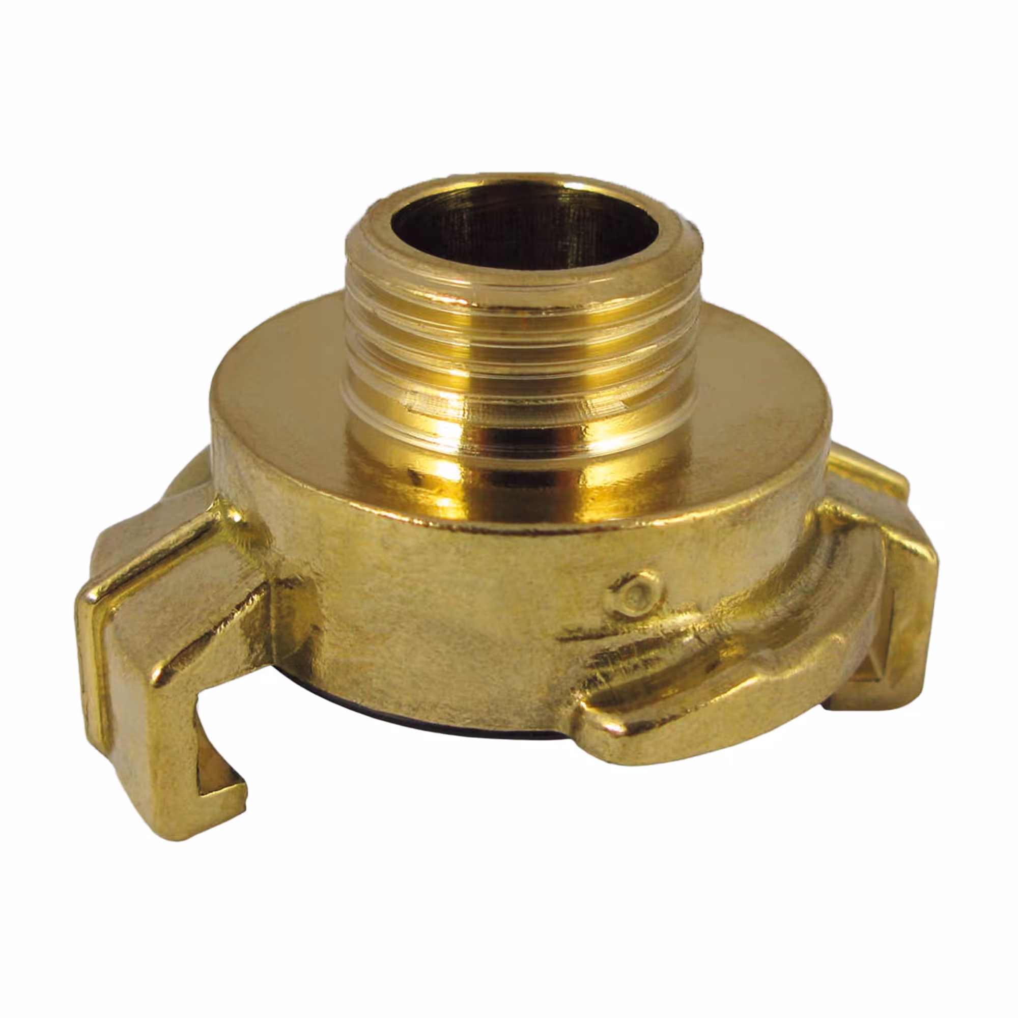 Pezzo filettato GK con filettatura esterna 1/2'' della Puteus Pezzo filettato GK con filettatura esterna, attacco rapido in ottone GK, articolo n. 33201