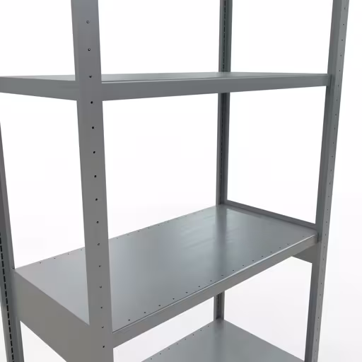 Scaffale base, scaffale, sistema a innesto MULTIplus250, 3000 x 1000 x 500 mm (AxLxP), 7 ripiani, barre longitudinali, zincato della marca Schulte Lagertechnik della gamma dei sistemi a innesto