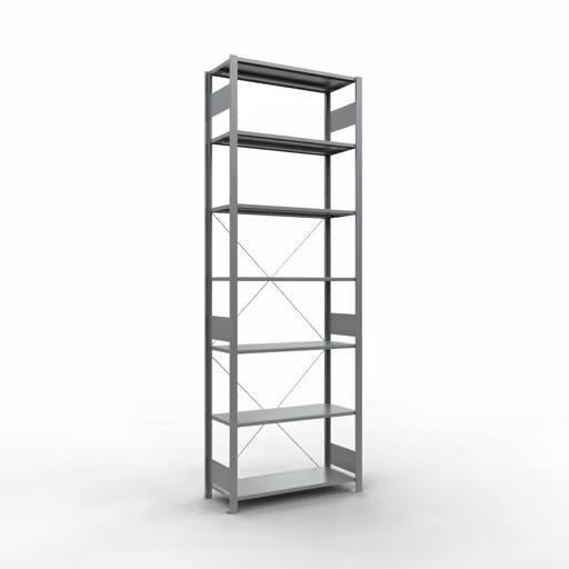 Figure n° 16 de l'article étagère de base, étagère, système enfichable MULTIplus85, 3000 x 1000 x 400 mm, 7 étagères, traverse, galvanisée du groupe de produits système enfichable de la marque Schulte Lagertechnik