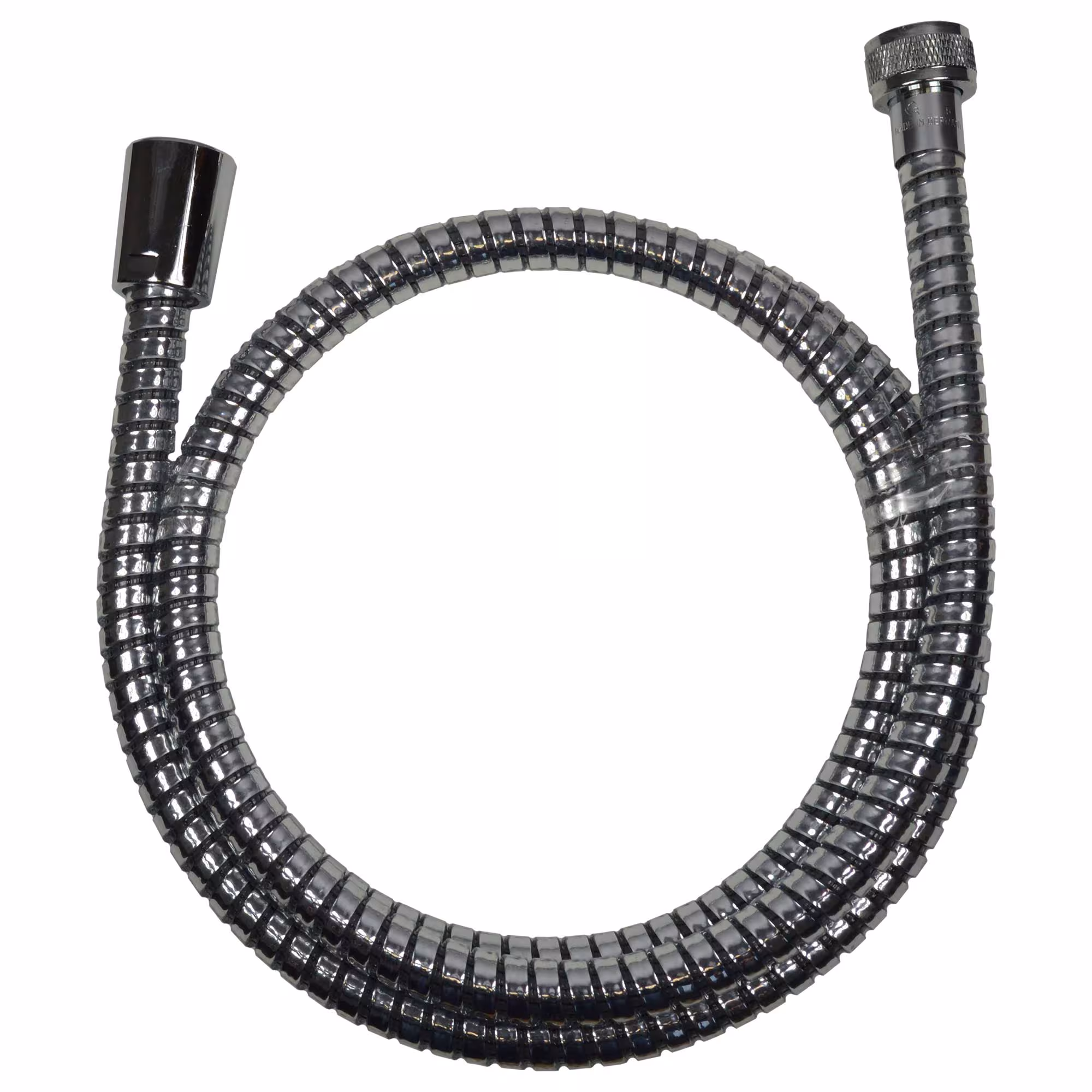 Flexible de douche SacoFlex 125 cm au look classique en spirale flexible de sanicomfort Flexible de douche Spiralflex 1,25-2 m, douchettes de tête/flexibles de douche, réf. 1844644