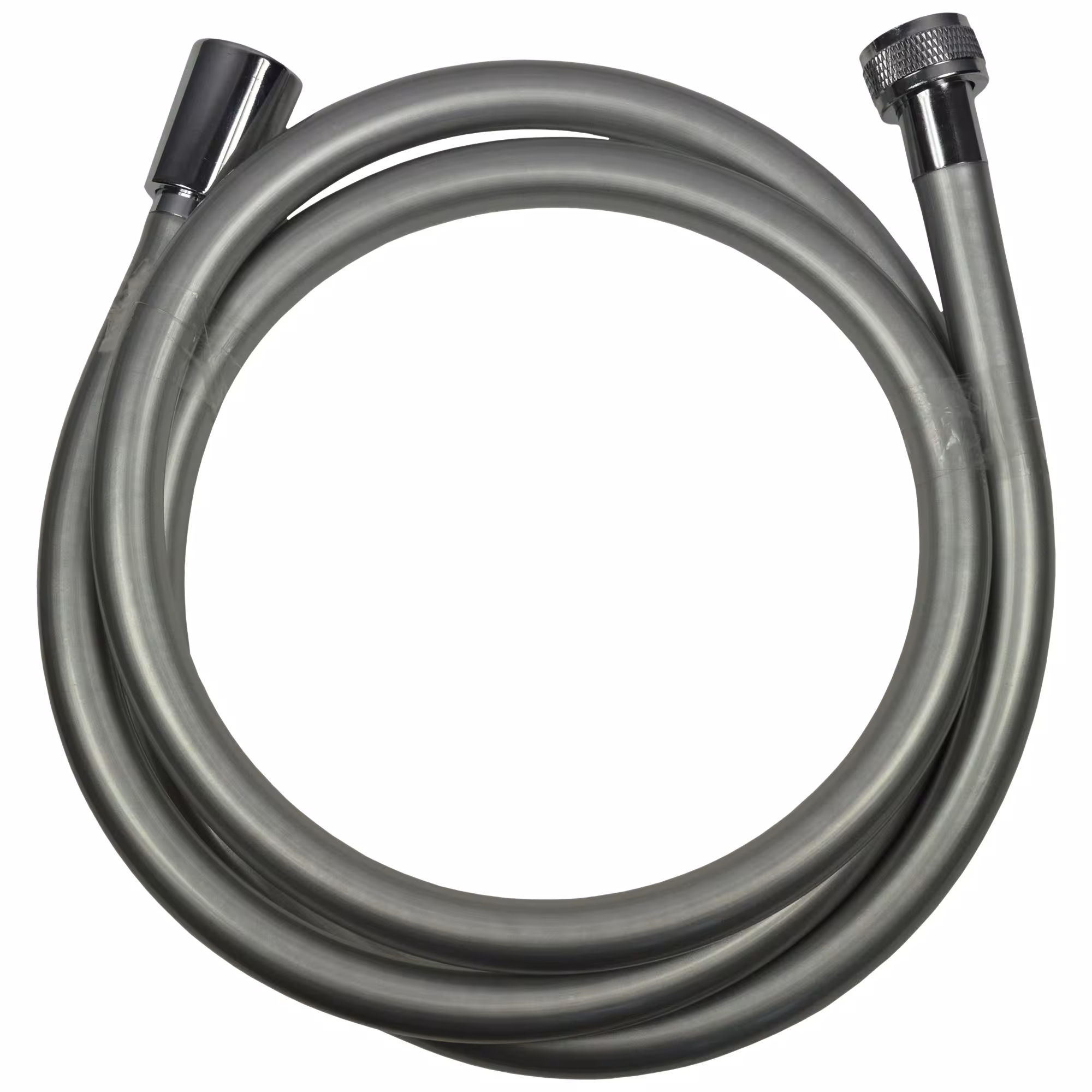 Flessibile doccia SacoSilver da 200 cm con effetto mica argentato liscio di sanicomfort Flessibile doccia argento 1,5-2 m, soffione doccia/flessibili doccia, articolo n. 1845098