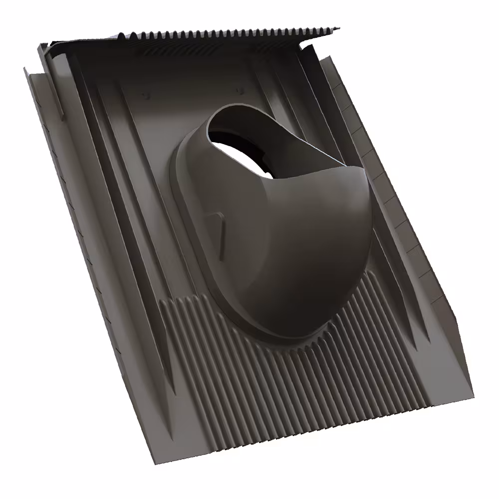 Venduct universelle Grundplatte DN 110 dunkelbraun, Standardausführung von der Marke Klöber Venduct universelle Grundplatte DN 110 Typ Farbe: Dunkelbraun (Klöber Standardfarbe) aus der Kategorie Steildachdurchgänge mit der Artikelnr. KE0520-3-0200