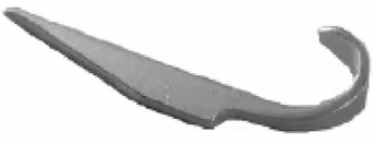 Gancio per tubo di piombo Gerlach, parti di montaggio, articolo n. 832039