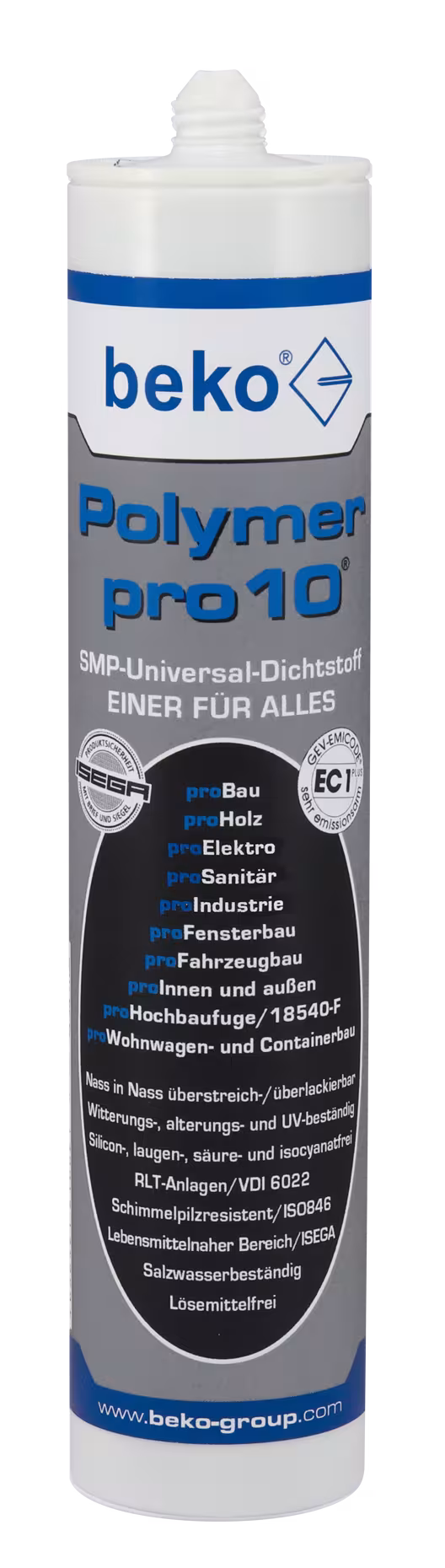 Polymer pro10® 310 ml GRIGIO CEMENTO dalla categoria polimeri con articolo n. 21020