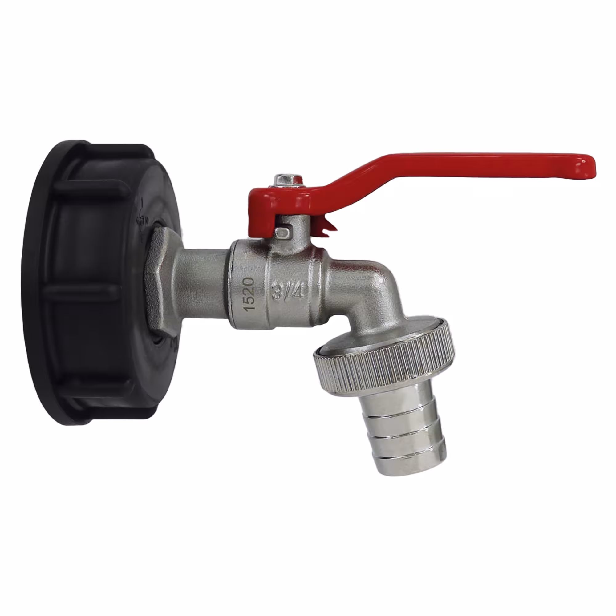 IBC-Adapter mit Kugelauslaufventil 1/2'' von der Marke Puteus IBC-Adapter mit Kugelauslaufventil Typ Ausführung: 1/2 Zoll aus der Kategorie IBC Tanksystem mit der Artikelnr. 92171