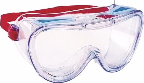 Lunettes de sécurité panoramiques Vistamax VNC EN 166, monture transparente, verres transparents, résistantes aux rayures, de la catégorie lunettes de sécurité, référence 4000370131