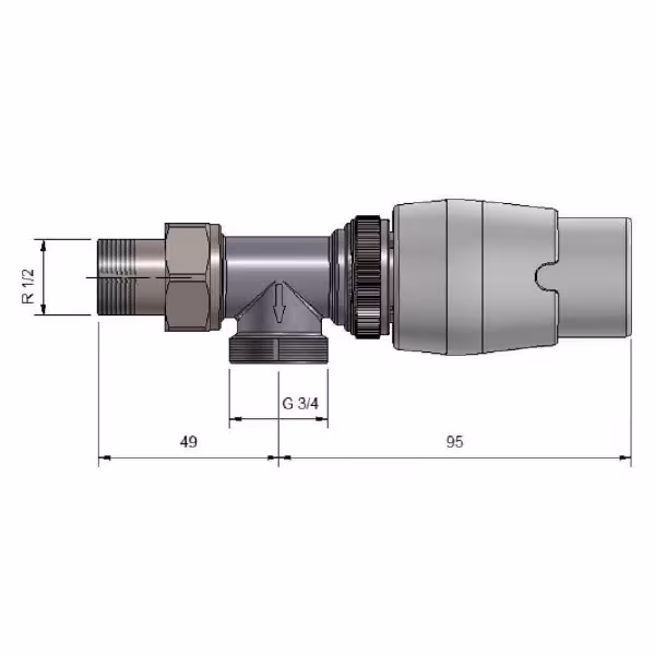 Riscaldamento a pavimento ad acqua calda HoWaTech Duo | Set con tappetino riscaldante a doppio tubo e superficie riscaldante angolare con valvola RTL 15m² del marchio HoWaTech nella categoria Riscaldamento a pavimento
