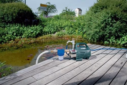 Detailbild 4014685 Gartenpumpe P 4500 Inox 4500 l/h 48m 4,8bar 1300W VA 25,4mm (1Zoll) Innengewinde METABO