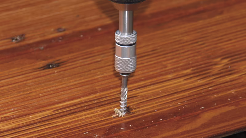 Porte-embouts avec butée de profondeur, réglable, sous blister coulissant Holz, Hartholz, Drinnen, Innenarchitektur, Schraube