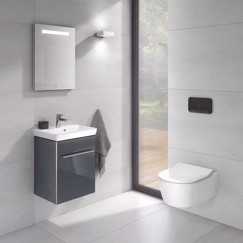 Detailbild 4028525 VILLEROY & BOCH Combi-Pack Avento 5656RS 370x530mm Ovale Bianco Alpine CeramicPlus
