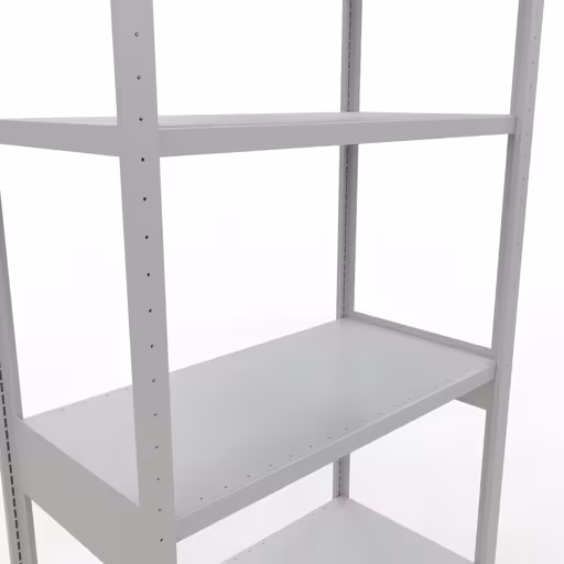 Figure n° 10 de l'article étagère de base, système d'étagères enfichables MULTIplus250, 3000 x 1000 x 500 mm, 7 étagères, gris clair RAL 7035 du groupe de produits système enfichable de la marque Schulte Lagertechnik