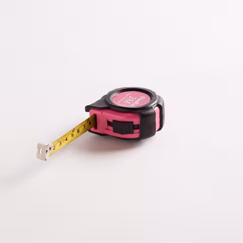 Metro a nastro rosa Figofix, utensili manuali Figofix rosa, articolo n. 165311