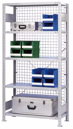 Figura n. 7 dell'articolo Pannello posteriore in rete metallica 500 x 1200 mm (A x L), zincato lucido del gruppo di prodotti Sistema a vite della marca Schulte Lagertechnik