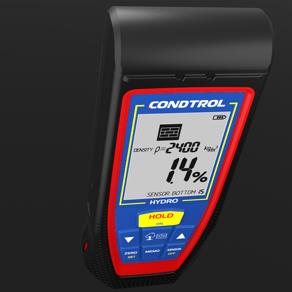 Ohne Text 847815 Feuchtigkeitsmesser Hydro für Holz und Beton