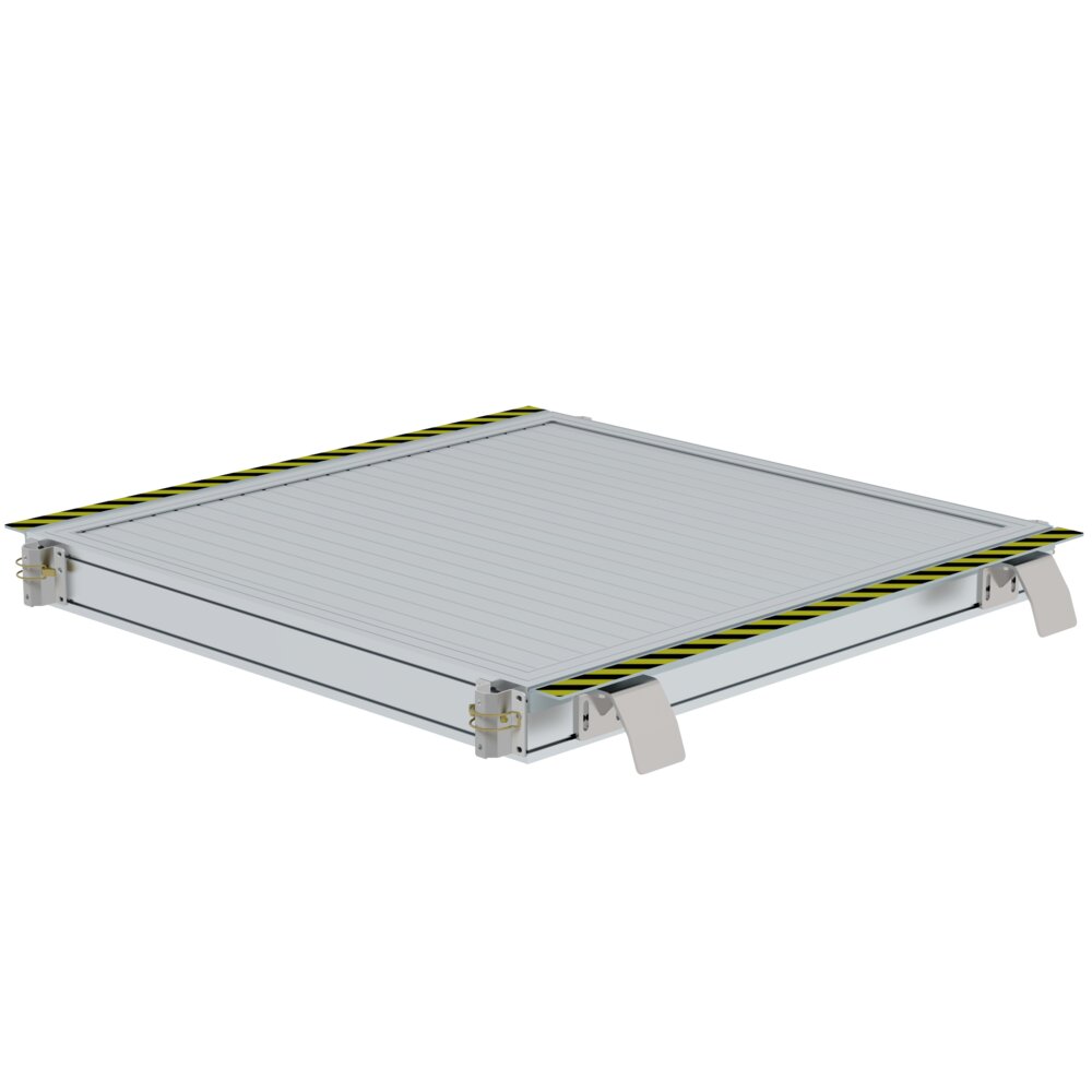 Plate-forme à chenilles rigides Munk de Günzburger Steigtechnik Plateforme rigide sur rail Munk de la catégorie escaliers de plate-forme, référence 331039