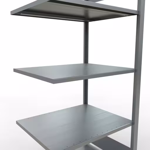 Rayonnage supplémentaire, étagère de bureau, système enfichable MULTIplus150, 1800 x 750 x 600 mm, 5 étagères, galvanisé, de Schulte Lagertechnik de la catégorie étagères de bureau