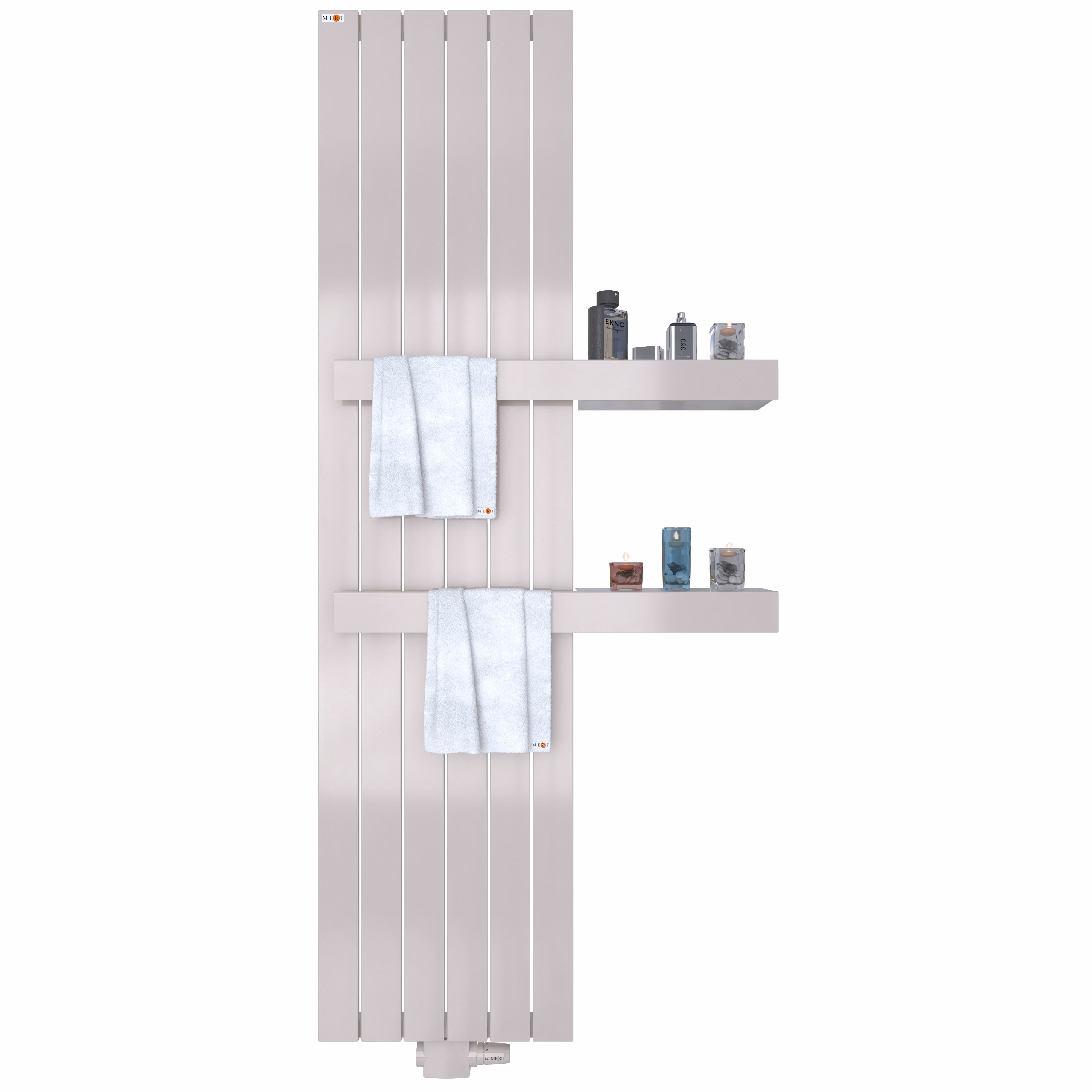 Radiateur à panneaux MERT Design modèle TEO, blanc, 455x1200 mm