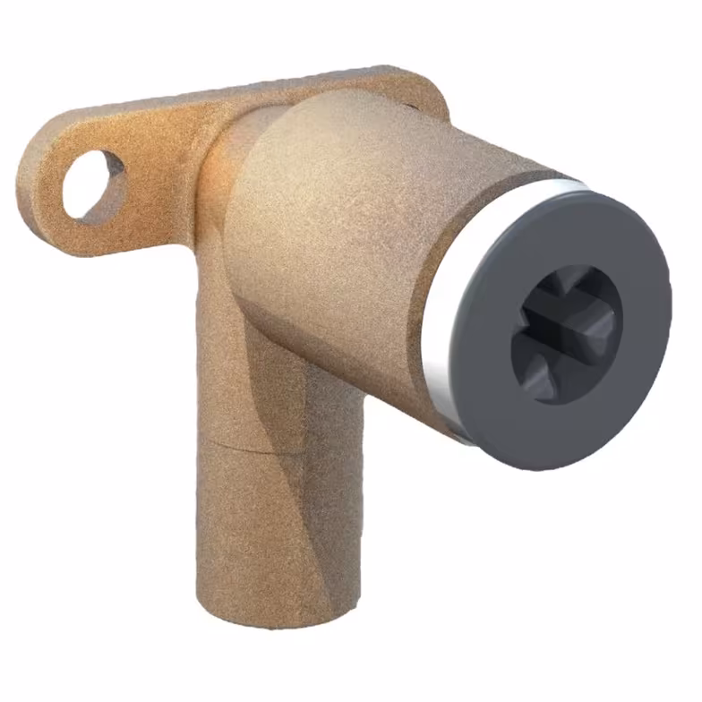 Manchon à souder Sanibox3 de la marque Ortwein de la gamme de produits de systèmes de montage en applique