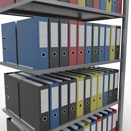 Image supplémentaire de l'article Étagère rapportée, étagère de bureau, système enfichable MULTIplus150, 1800 x 1000 x 600 mm, 5 étagères, galvanisée, en système enfichable