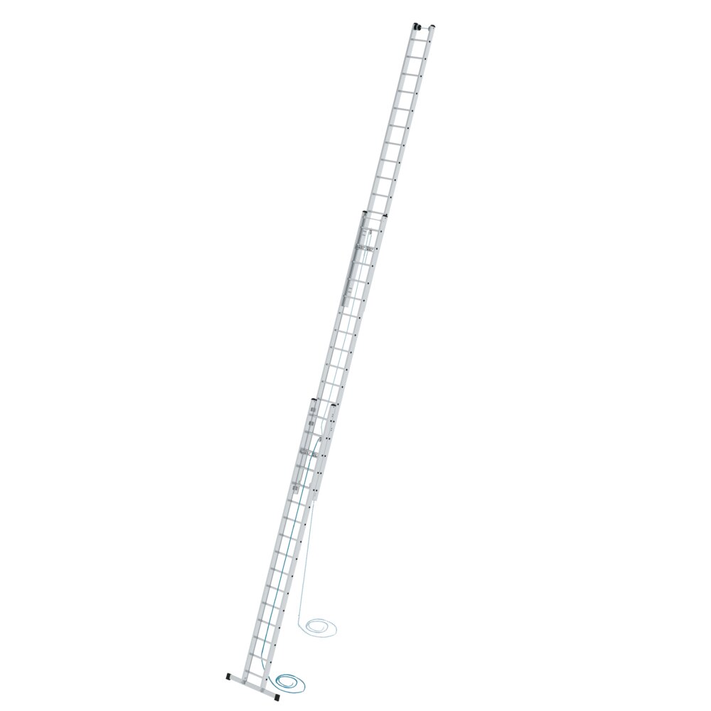 Munk Sprossen-Seilzugleiter 3-teilig mit Standard-Traverse aus der Kategorie Schiebeleitern, Seilzugleitern mit der Artikelnr. 021616
