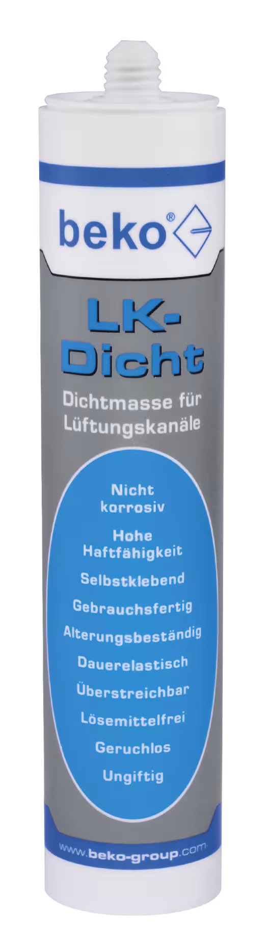LK-Dicht 310 ml gris de Beko LK-Dicht 310 ml gris de la catégorie mastics avec réf. 230 505