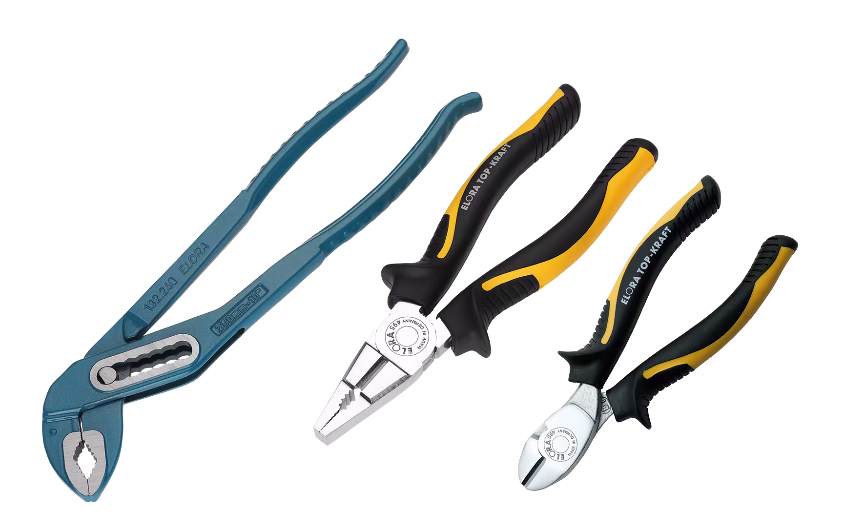 Mechaniker-Zangensatz, 3-teilig, ELORA-404-S31 aus der Kategorie Präzisionszangen mit der Artikelnr. 0404500311000