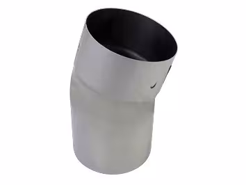 Curva EW a parete singola 15° D300 spessore fisso 0,6 mm dalla categoria impianto di scarico in acciaio inox a parete singola con l'articolo n. 670685