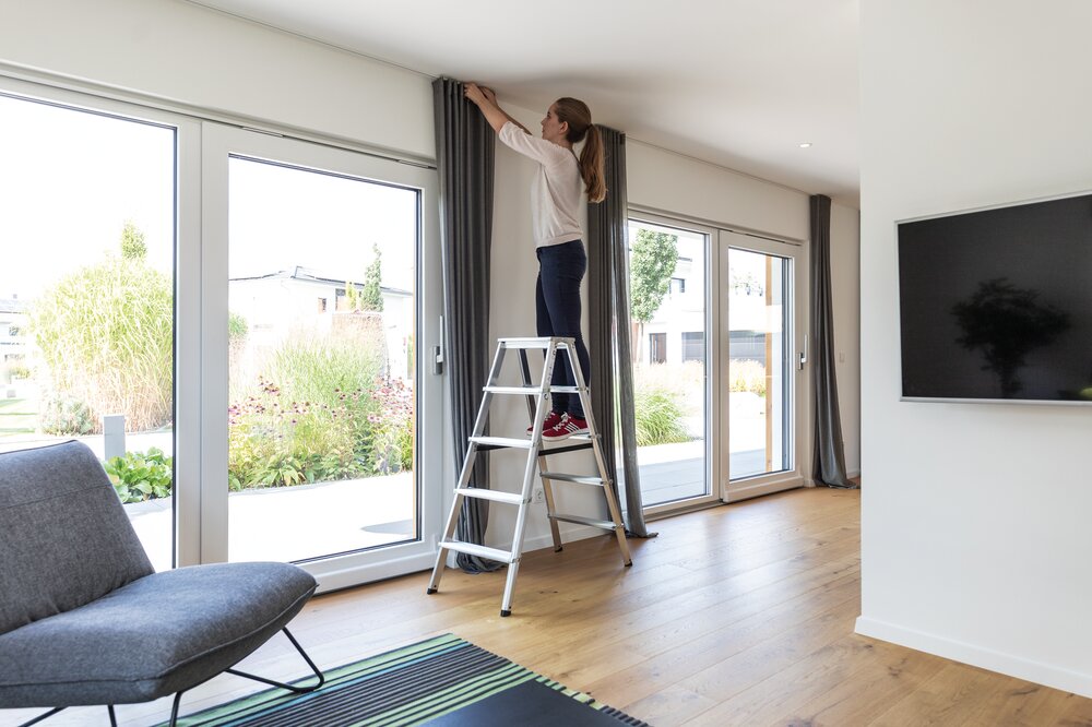 Munk ML Stufen-Stehleiter beidseitig begehbar 2x3 Stufen