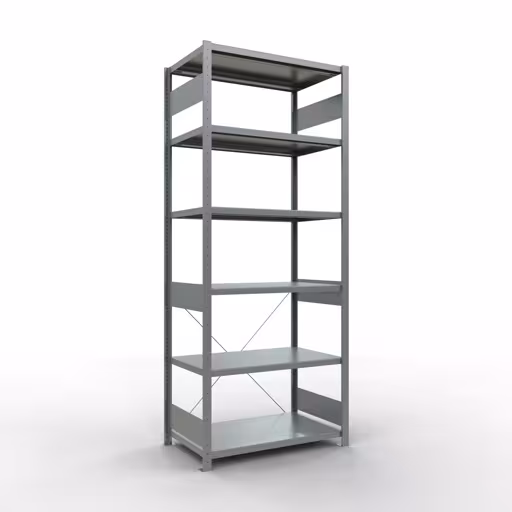 Figure n° 14 de l'article étagère de base, système d'étagères enfichables MULTIplus330, 2500 x 1000 x 600 mm, 6 étagères, galvanisées du groupe de produits système enfichable de la marque Schulte Lagertechnik