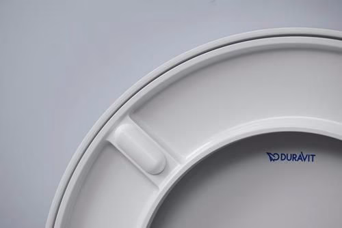 Detailbild 4018673 Ensemble WC mural Duravit 540 mm D-Neo blanc, chasse d'eau basse rimless, siège WC avec abaissement automatique, Durafix inclus