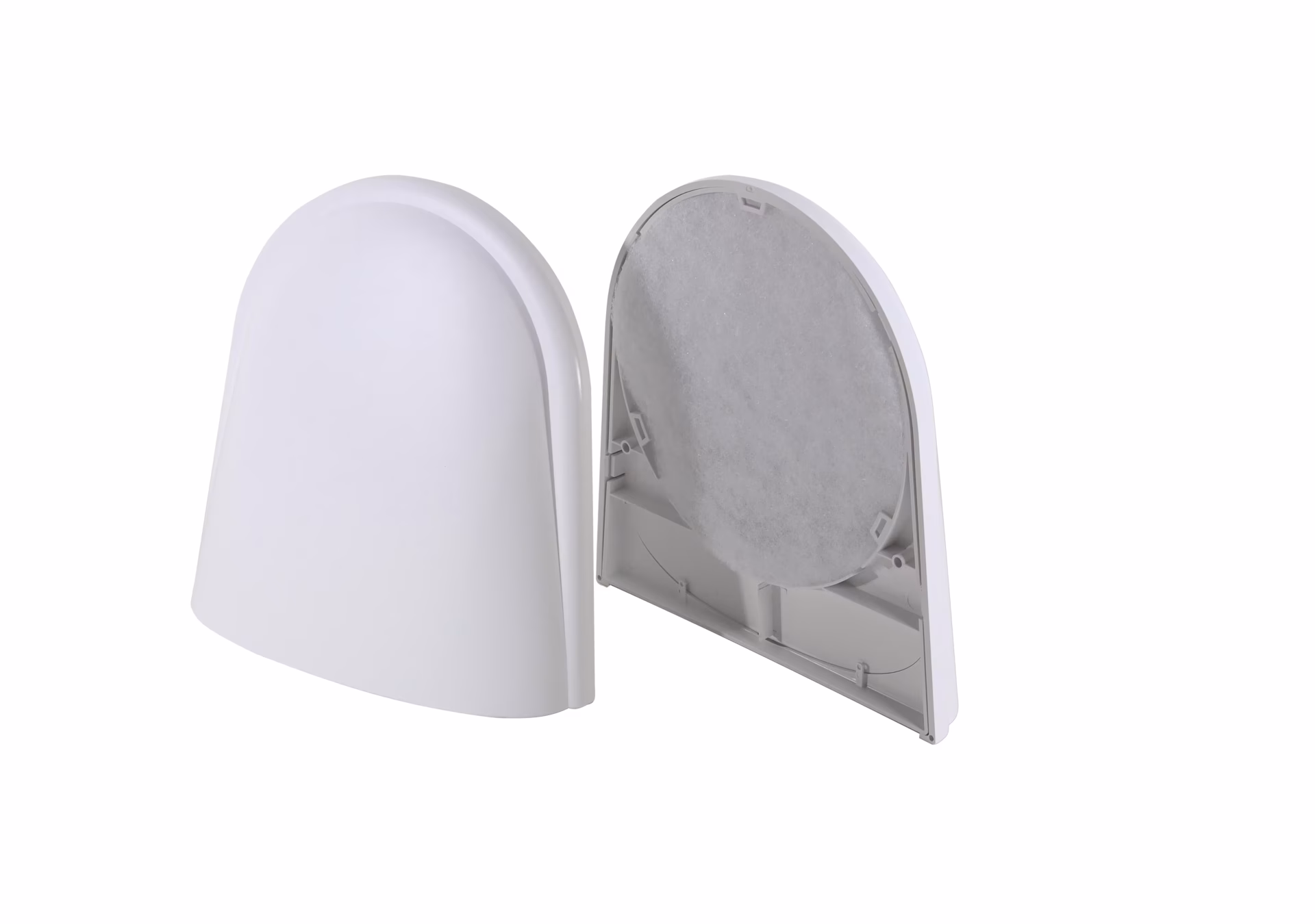 Panneau intérieur SmartFan Slim blanc avec le GTIN 4251346880689 Panneau intérieur SmartFan Slim blanc de Zewotherm avec réf. 14010206