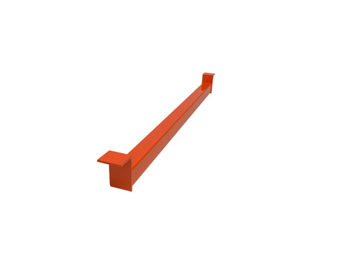 Support de profondeur pour panneaux de particules 38 mm, encastré, pour profondeur de longeron 50 mm, 1100 mm, RAL 2004, accessoires, réf. 16090-V-50