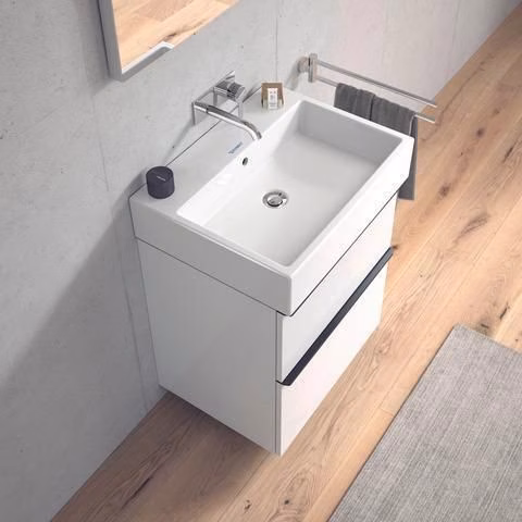 Detailbild 4059777 Duravit C.1 Mitigeur monocommandé pour lavabo, encastré Bec déverseur 225 mm, sans tirette, chrome Hansgrohe