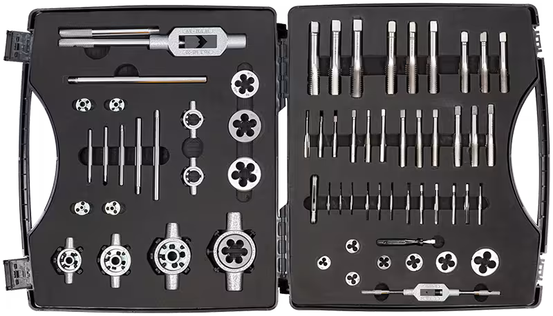 Assortimento di filetti, HSS, 61 pezzi, ELORA-1365-S dalla categoria punte con articolo n. 1365000001000