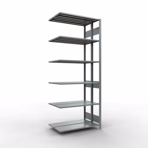 Anbauregal, Doppelregal, Fachbodenregal Stecksystem MULTIplus150, 2500 x 1000 x (2x300) mm (HxBxT), 2x6 Fachböden, Längenriegel, verzinkt von der Marke Schulte Lagertechnik Anbauregal, Doppelregal, Fachbodenregal Stecksystem MULTIplus150, 2500 x 1000 x (2x300) mm (HxBxT), 2x6 Fachböden, Längenriegel, verzinkt aus der Kategorie Doppelregale mit der Artikelnummer 17836