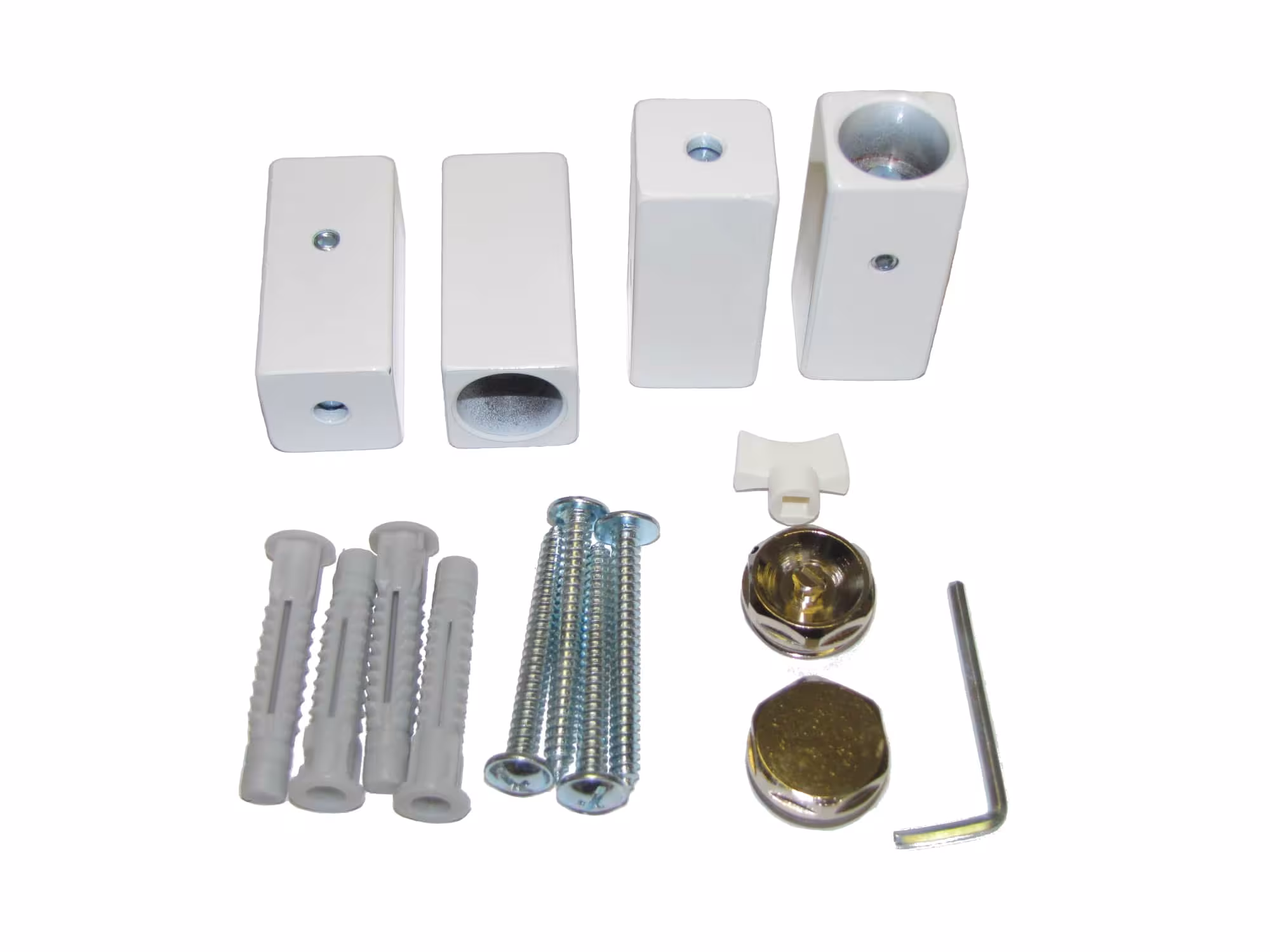 Supporto a parete per radiatori da bagno di design, installazione e collegamenti del radiatore, articolo n. WH-D-W
