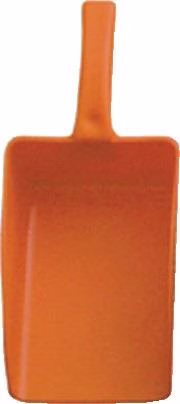 Pelle à main en polypropylène orange, dimensions 190 x 140 x 75 mm, marque CEMO Pelle à main en polypropylène orange, dimensions de la lame 190 x 140 x 75 mm, CEMO, de la catégorie Pelles et bêches, référence 9190491280