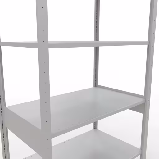 Figure n° 13 de l'article étagère de base, système d'étagères enfichables MULTIplus85, 2500 x 1000 x 600 mm, 6 étagères, RAL 7035 gris clair du groupe de produits système enfichable de la marque Schulte Lagertechnik