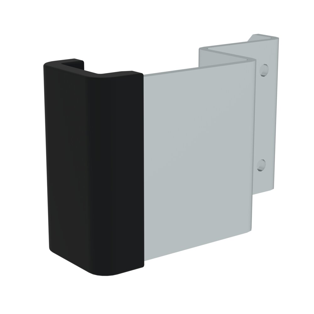 Raccordo di guida inferiore Munk per scale a fune a 2 elementi 73x25 mm