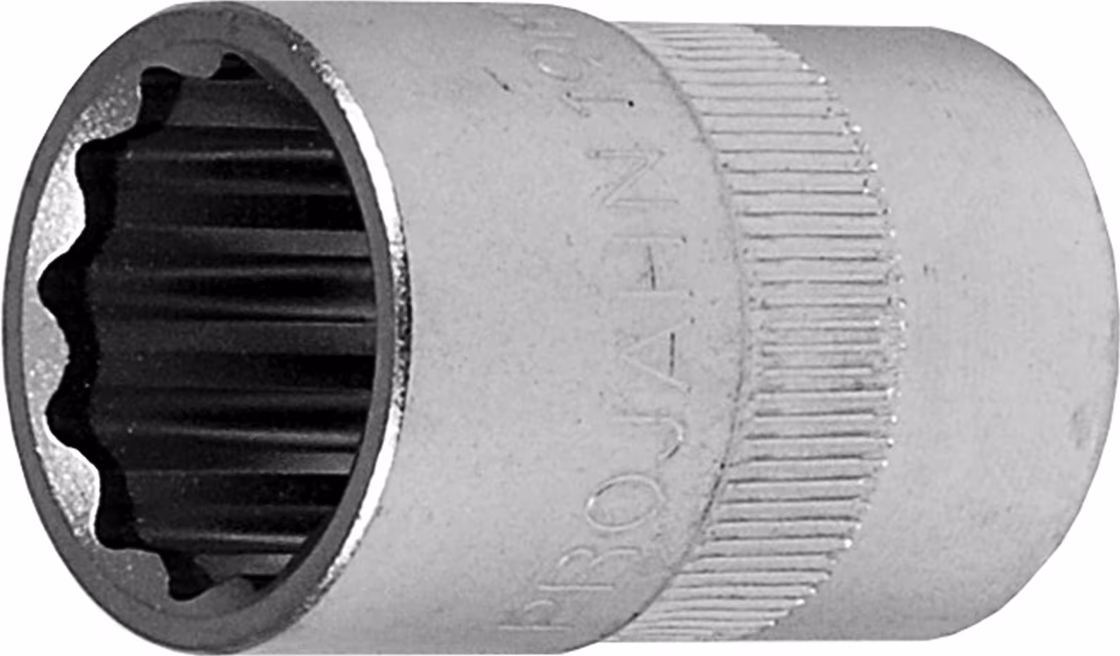 Steckschlüssel-Einsatz metrisch 12-kant 12,5 Typ Variante: 1/2" Stecknuss 12-kant 9 mm aus der Kategorie Steckschlüssel Sätze & Einzelteile mit der Artikelnr. 301209