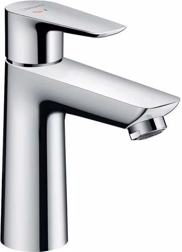 Mitigeur de lavabo monocommande Hansgrohe 110 TALIS E, diamètre nominal 15, CoolStart, raccord G 1 1/4 pouce chromé, de la catégorie robinetterie de lavabo, référence 6000645318