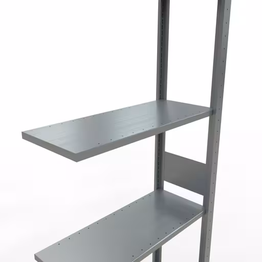 Immagine aggiuntiva dell'articolo Ripiano aggiuntivo, scaffale MULTIplus150 sistema a innesto, 3000 x 750 x 300 mm (AxLxP), 7 ripiani, barre longitudinali, zincato da ripiano aggiuntivo