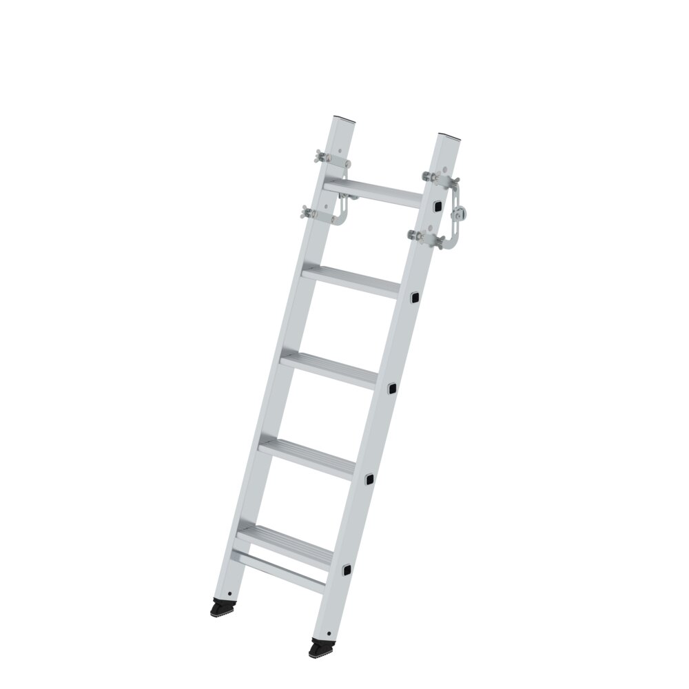 Échelle Munk pour camions, 5 marches, avec kit de fixation magnétique de Günzburger Steigtechnik Échelle Munk pour camions, de la catégorie des échelles extensibles, référence 040340