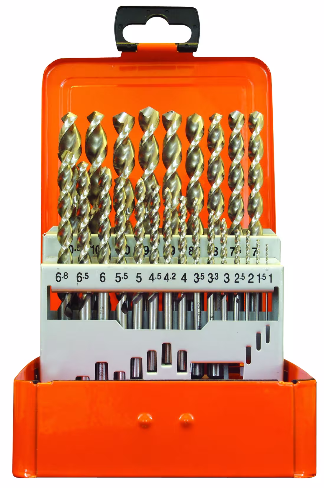 Immagine aggiuntiva dell'articolo Cassetta per punte HSS-Co tipo UF-L 24 pezzi 1-10,5/0,5 mm in punta